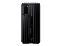 Samsung Protective Standing Cover EF-RG980 - Baksidedeksel for mobiltelefon - svart - for Galaxy S20, S20 5G