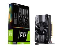 EVGA GeForce RTX 2060 SC - Grafikkort - GF RTX 2060 - 6 GB GDDR6 - PCIe 3.0 x16 - DVI, HDMI, DisplayPort