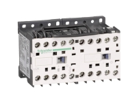 SCHNEIDER ELECTRIC Kontaktor reversering 4kW, 400V AC, 9A ved AC3, 2x3 polet, 2NC, styrespænding 230V AC