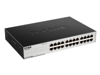 D-Link GO-SW-24G - Switch - ikke-styrt - 24 x 10/100/1000 - stasjonær