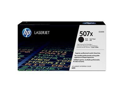 HP Toner 507X Sort
