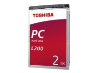 Toshiba L200 Laptop PC - Harddisk - 2 TB - intern - 2.5 - SATA 6Gb/s - 5400 rpm - buffer: 128 MB