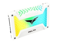 Team T-Force Gaming Delta RGB - Solid State Drive - 500 GB - intern - 2.5 - SATA 6Gb/s - hvit