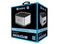 Sandberg USB 3.0 Hard Disk Cloner - Diskkontroller - 2,5 / 3,5 delt - SATA 3Gb/s - USB 3.0