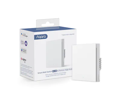 Aqara Smart Wall Switch H1 (ingen nøytral. enkel bryter)