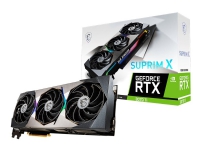 MSI GeForce RTX 3070 Ti SUPRIM X 8G - Grafikkort - GF RTX 3070 Ti - 8 GB GDDR6X - PCIe 4.0 - HDMI, 3 x DisplayPort - LHR