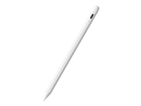 eSTUFF - Aktiv stift - kapasitiv - Bluetooth - hvit - for Apple 10.2-inch iPad 10.5-inch iPad Air 10.9-inch iPad Air iPad mini 5