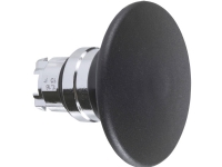 Harmony paddetrykshoved i metal med Ø60 mm padde i sort farve med fjeder-retur
