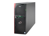 Fujitsu PRIMERGY TX2550 M5 - Server - tower - 4U - toveis - 1 x Xeon Silver 4208 / 2.1 GHz - RAM 16 GB - SATA - hot-swap 2.5 brønn(er) - uten HDD - GigE - uten OS - monitor: ingen