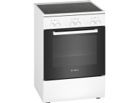 Bosch Serie | 2 HKA090220 - Komfyr - frittstående - bredde: 60 cm - dybde: 60 cm - høyde: 85 cm - Klasse A - hvit