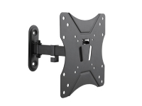 LogiLink BP0007, 58,4 cm (23), 106,7 cm (42), 75 x 75 mm, 200 x 200 mm, 7,5 - 7,5°, Svart