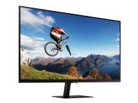Samsung S32AM700UR - M70A Series - LED-skjerm - Smart - 32 - 3840 x 2160 4K @ 60 Hz - VA - 250 cd/m² - 3000:1 - HDR10 - 8 ms - 2xHDMI, USB-C - høyttalere - svart