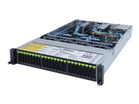 Gigabyte R282-Z94 (rev. 100) - Server - rackmonterbar - 2U - toveis - ingen CPU - RAM 0 GB - SATA/PCI Express - hot-swap 2.5 brønn(er) - uten HDD - AST2500 - GigE - uten OS - monitor: ingen