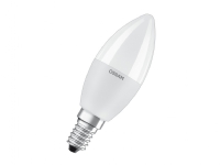 OSRAM LED STAR+ - LED-lyspære - form: B37 - mattslipt finish - E14 - 4.9 W (ekvivalent 40 W) - klasse F - RGB / varmt hvitt lys - 2700 K