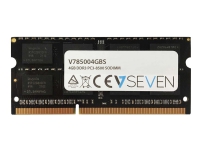 V7 - DDR3 - modul - 4 GB - SO DIMM 204-pin - 1066 MHz / PC3-8500 - ikke-bufret - ikke-ECC