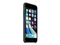 Apple - Baksidedeksel for mobiltelefon - silikon - svart - for iPhone 7, 8, SE (2nd generation)