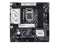 ASRock B560M Pro4 - Hovedkort - mikro ATX - LGA1200-sokkel - B560 Chipset - USB-C Gen1, USB 3.2 Gen 1 - Gigabit LAN - innbygd grafikk (CPU kreves) - HD-lyd (8-kanalers)