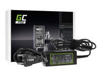 Green Cell PRO - Strømadapter - AC - 45 watt - svart - for ASUS F201 R540 VivoBook S200 X202 X200 X201 ZENBOOK UX31 UX32