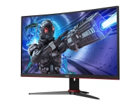 AOC Gaming C27G2ZE/BK - LED-skjerm - kurvet - 27 - 1920 x 1080 Full HD (1080p) @ 240 Hz - VA - 300 cd/m² - 3000:1 - 0.5 ms - 2xHDMI, DisplayPort - svart, rød