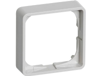 LAURITZ KNUDSEN FUGA® ramme Baseline 50 1 modul 14 mm høj lysegrå.