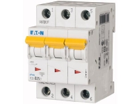 EATON Automatsikring, 3 Polet, 25A, C-Karakteristik, 6 kA, 400 V, bredde 3 moduler