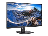 Philips P-line 279P1 - LED-skjerm - 27 - 3840 x 2160 4K @ 60 Hz - IPS - 350 cd/m² - 1000:1 - 4 ms - 2xHDMI, DisplayPort, USB-C - høyttalere - svart tekstur