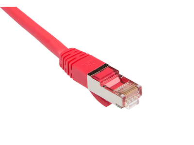 Nettverkskabel Cat6a rød 5m