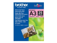 Brother BP - Matt - A3 (297 x 420 mm) - 145 g/m² - 25 ark papir - for Brother HL-J6000, MFC-J5630, J6580, J6583, J6980, J6983, J6995, J6997, J6999