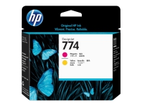 HP 774 - Gul, magenta - skriverhode - for DesignJet Z6610 Production, Z6810 Production