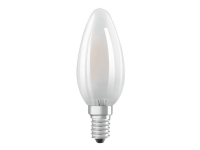 OSRAM PARATHOM Retrofit CLASSIC B - LED-filamentlyspære - form: B35 - mattslipt finish - E14 - 2.5 W (ekvivalent 25 W) - klasse A++ - varmt hvitt lys - 2700 K