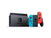 Nintendo Switch with Neon Blue and Neon Red Joy-Con - Spillkonsoll - Full HD - svart, neonrød, neonblå