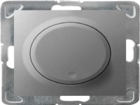 Ospel IMPRESSION Silver LED universal dimmer LP-8YL2/m/18