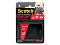 Extreme Fasteners 25mmx75mm sort (2x2)
