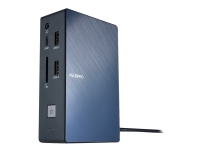 ASUS SimPro Dock - Dokkingstasjon - USB-C - VGA, HDMI, 2 x DP - GigE - 120 watt - Storbritannia - for Chromebook CX1 Chromebook Flip C43X ExpertBook B1 ZenBook 13 13 OLED 15