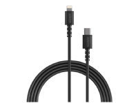 Anker PowerLine Select - Lightning-kabel - USB-C hann til Lightning hann - 1.8 m - svart - for Apple iPad/iPhone/iPod (Lightning)