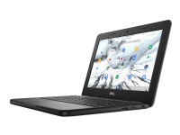 Dell Chromebook 3100 - Celeron N4020 / 1.1 GHz - Chrome OS - UHD Graphics 600 - 4 GB RAM - 32 GB eMMC - 11.6 TN 1366 x 768 (HD) - Wi-Fi 5 - svart - BTS - med 1 Year Dell Collect and Return Service