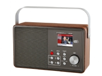 Albrecht HNALB27860, Bærbar, Digitalt, DAB+,FM, TFT, 6,1 cm (2.4), Grå, Tre
