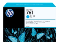 HP 761 - 400 ml - cyan - original - DesignJet - blekkpatron - for DesignJet T7100, T7200 Production Printer