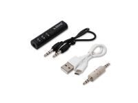 SAVIO Audio Transmitter/Receiver Jack 3.5mm TR-11/B 87.5 - 108 Mhz sort