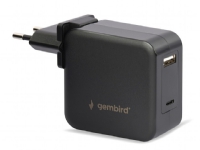 Gembird NPA-PD60-01 - Strømadapter - AC 100-240 V - 60 watt