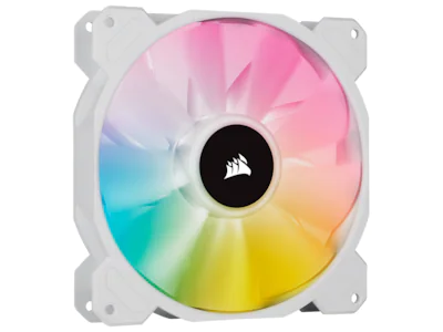 Corsair iCUE Hvit SP120 RGB ELITE 120mm Vifte