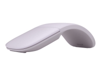 Microsoft Arc Mouse - Mus - optisk - 2 knapper - trådløs - Bluetooth 4.1 LE - lilla