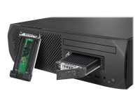 ICY Dock ToughArmor MB601M2K-1B - Bevegelig lagerrack med kjølelegeme - M.2 - M.2 NVMe Card - U.2 - svart