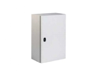 SCHNEIDER ELECTRIC Vægskab metal S3D, 400 x 300 x 200 mm HxBxD RAL7035 med montageplade, IP66, 1 låge