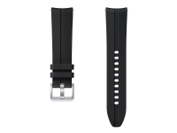 Samsung Ridge Sport Band ET-SFR85 - Klokkestropp for smart armbåndsur - svart - for Galaxy Watch 3 (41 mm)