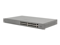 Cisco Meraki Go GS110-24P - Switch - Styrt - 24 x 10/100/1000 (PoE+) + 2 x SFP (mini-GBIC) (opplink) - stasjonær, rackmonterbar - PoE+ (195 W)