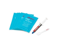 Akasa TIM Wipe Kit Reinigungstücher+ Wärmeleitpaste, Termisk pasta, 2,4 W/m·K, Grå, 76 CPS, -50 - 200 °C, 100 mm