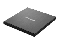 Verbatim Slimline - Platestasjon - BDXL Writer - 6x/4x - SuperSpeed USB 3.1 Gen 1 - ekstern