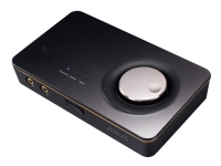 ASUS Xonar U7 MKII - Lydkort - 24-bit - 192 kHz - 114 dB SNR - 7.1 - USB 2.0 - CM6632AX