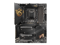 MSI MEG Z590 ACE - Hovedkort - ATX - LGA1200-sokkel - Z590 Chipset - USB-C Gen2, USB 3.2 Gen 1, USB 3.2 Gen 2 - 2.5 Gigabit LAN, Wi-Fi, Bluetooth - innbygd grafikk (CPU kreves) - HD-lyd (8-kanalers)